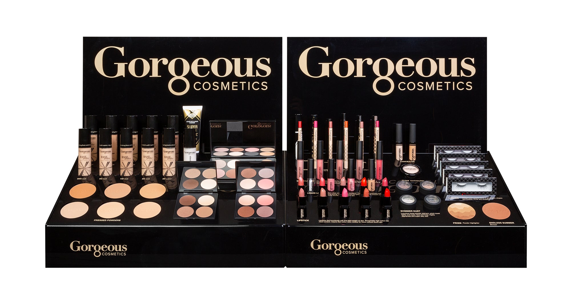 Pinnacle Makeup Display – Complete Retail Collection